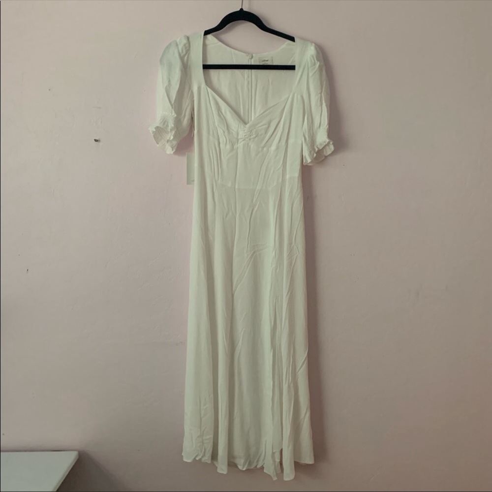 Aritzia Wilfred Tome Dress in White